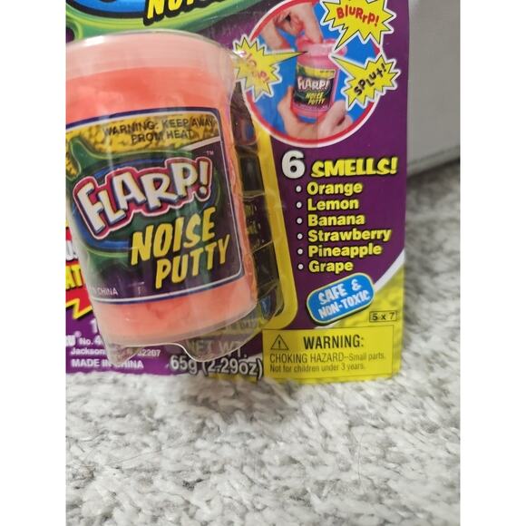 JA-RU Flarp Noise Putty For Kids Pink - Makes Awful Noises - Non-toxic - Picture 2 of 6